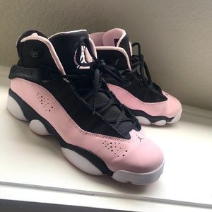 Jordan 6 Rings GS 'Black Pink Foam'